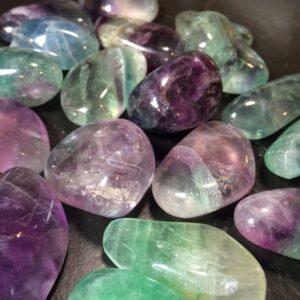 Rainbow Fluorite Rough/Tumbled