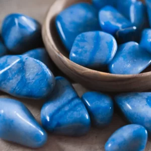 Blue Howlite Tumbled