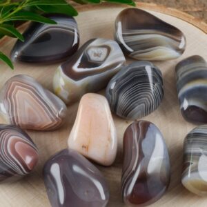 Banded Agate Tumbled